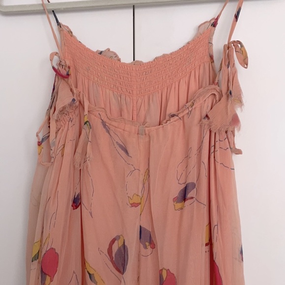 Kimchi Blue Winnie Floral Print Pink Balloon-Leg S - Picture 10 of 11